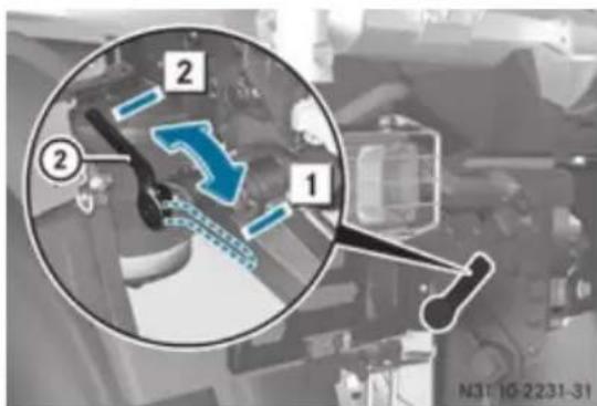 Mercedes-Benz Arocs (2014) - Bară anti-încastrare deformabilă – basculantă cu suspensie pneumatică - 2