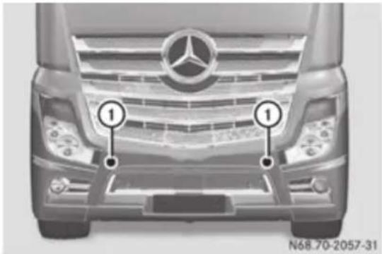 Mercedes-Benz Arocs (2014) - Avertizare - 1