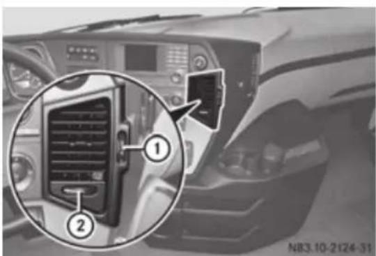 Mercedes-Benz Arocs (2014) - Postul de conducere al șoferului - 1