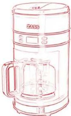 Zass Blue ZCM 04 - INSTRUCTIUNI DE UTILIZARE Cafetieră - 1