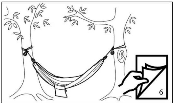 Diagram illustrating a bird's wing structure with a hand holding a folded paper, labeled with number 6