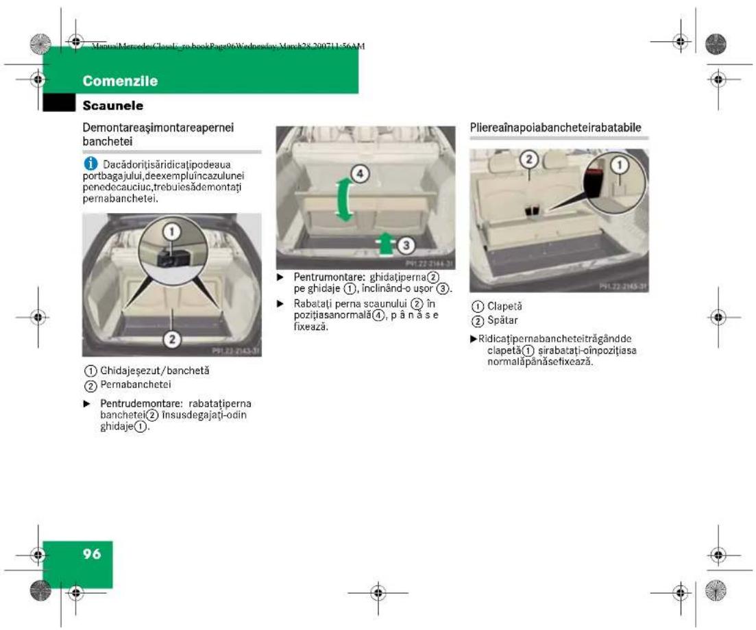 Mercedes-Benz E 500 4MATIC (2006) - Banchetarabatabilădincompartimentulpentrubagaje(Break) - 6