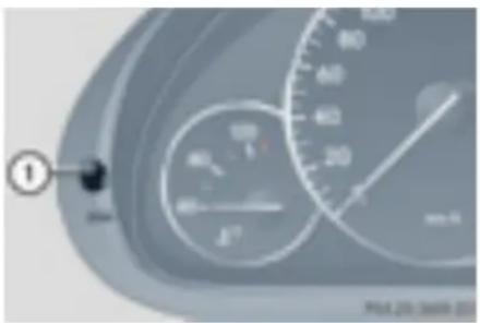 Mercedes-Benz C 200 CGI (2003) - Instrumentele de bord - 1