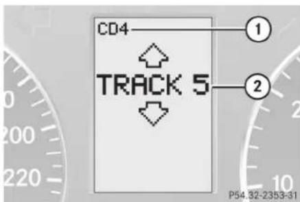 CD4 TRACK 5 ① ② P54.32-2353-31