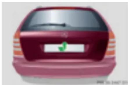 Mercedes-Benz C 200 CGI (2003) - Deschiderea manuală - 2