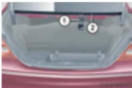 Mercedes-Benz C 200 CGI (2003) - Compartimentul de depozitare situat sub podeaua portbagajului (Saloon) - 2
