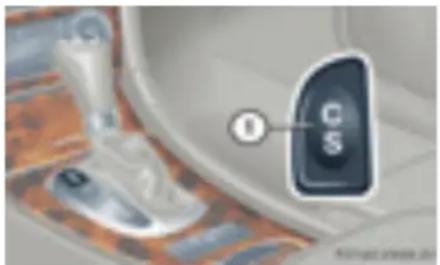 Mercedes-Benz C 200 CGI (2003) - Selectorul programului de schimbare a vitezelor - 1