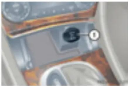 Mercedes-Benz C 200 CGI (2003) - Priza de 12V - 1