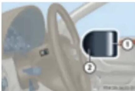 Mercedes-Benz C 200 CGI (2003) - Butoanele de schimbare a vitezelor situate pe volan - 1