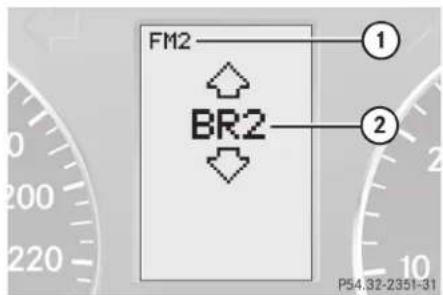FM2 BR2 ① ② P54.32-2351-31