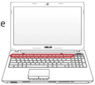 ASUS RO6591 - Taste rapide colorate - 1