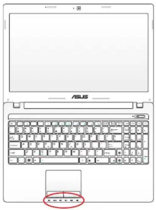 ASUS RO6591 - Indicatoare de stare - 1
