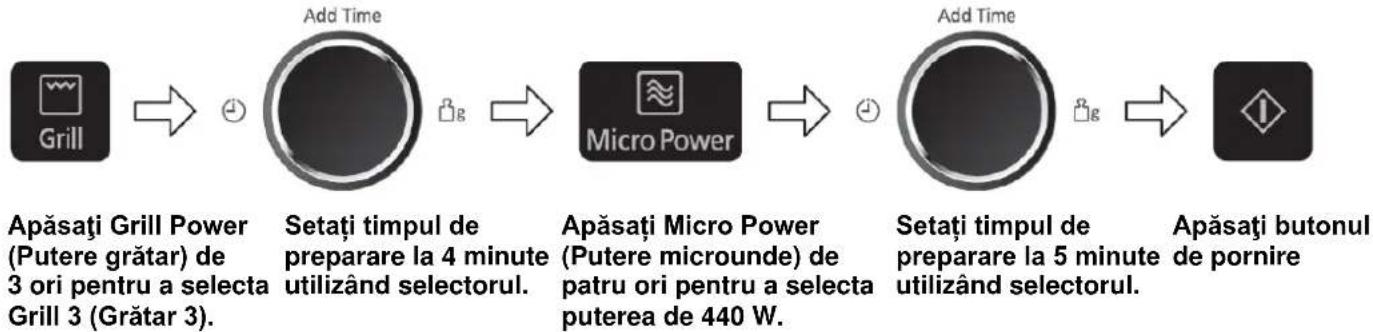 PANASONIC NN-GD36H - Prepararea în 2 sau 3 etape - 3