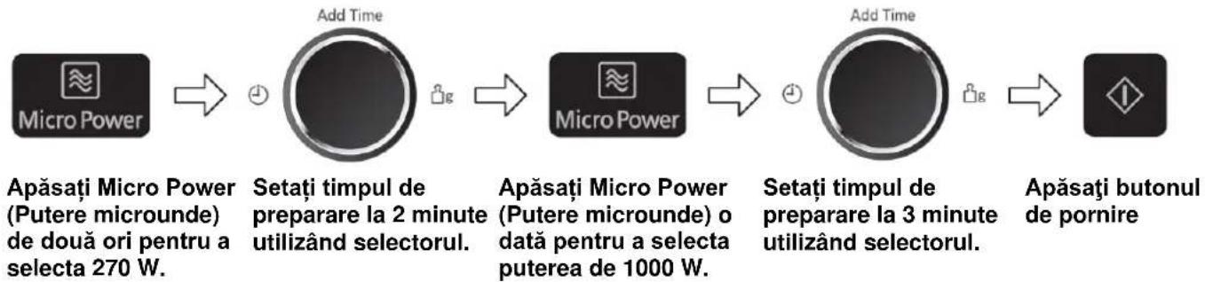 PANASONIC NN-GD36H - Prepararea în 2 sau 3 etape - 2