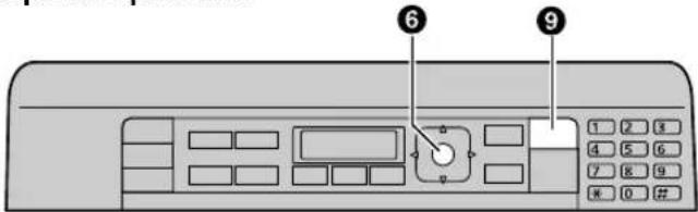 PANASONIC KX-MB2545 - ON (Activarea)/OFF (Dezactivarea) aparatului - 2