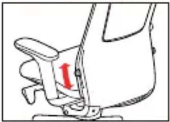 Sidiz T600HLDAS - Adjusting lumbar support - 3