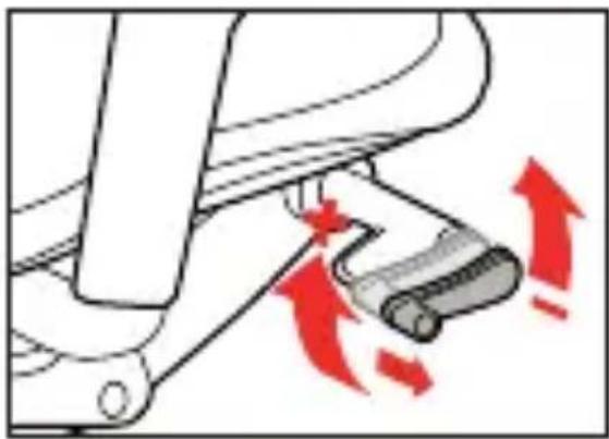 Sidiz T600HLDAS - Adjusting the strength of tilting - 2