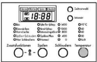 Hanseatic DD 1400 Plus - Temperatur wählen - 1