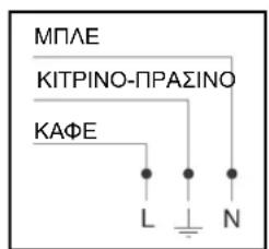 ΜΠΛΕ ΚΙΤΡΙΝΟ-ΠΡΑΣΙΝΟ ΚΑΦΕ L N