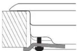 INDESIT IP 640S (IX) GH (UA) - Hook fastening diagram - 3