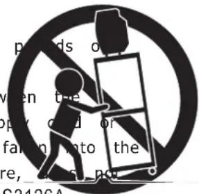 HISENSE LCD32W57CA - Important safety instructions - 1