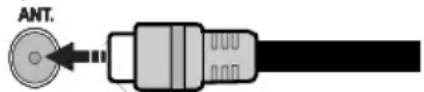 GRANDIN LD50V274 - Collegamento dell'antenna/cavo - 1