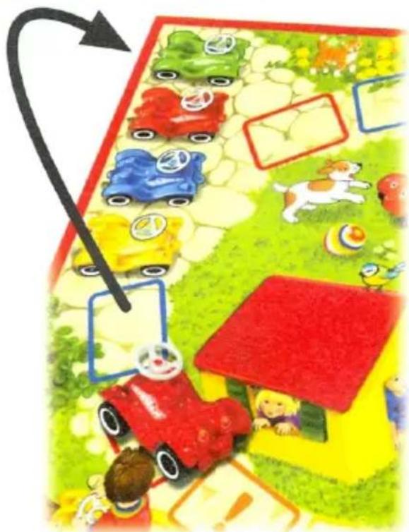 Noris Big-Bobby-Car Spiel - Am Ende des Rennens wird es spannend: - 1