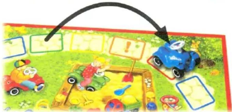 Noris Big-Bobby-Car Spiel - Zwei Beispiele: - 2