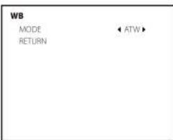 WB MODE RETURN ATW