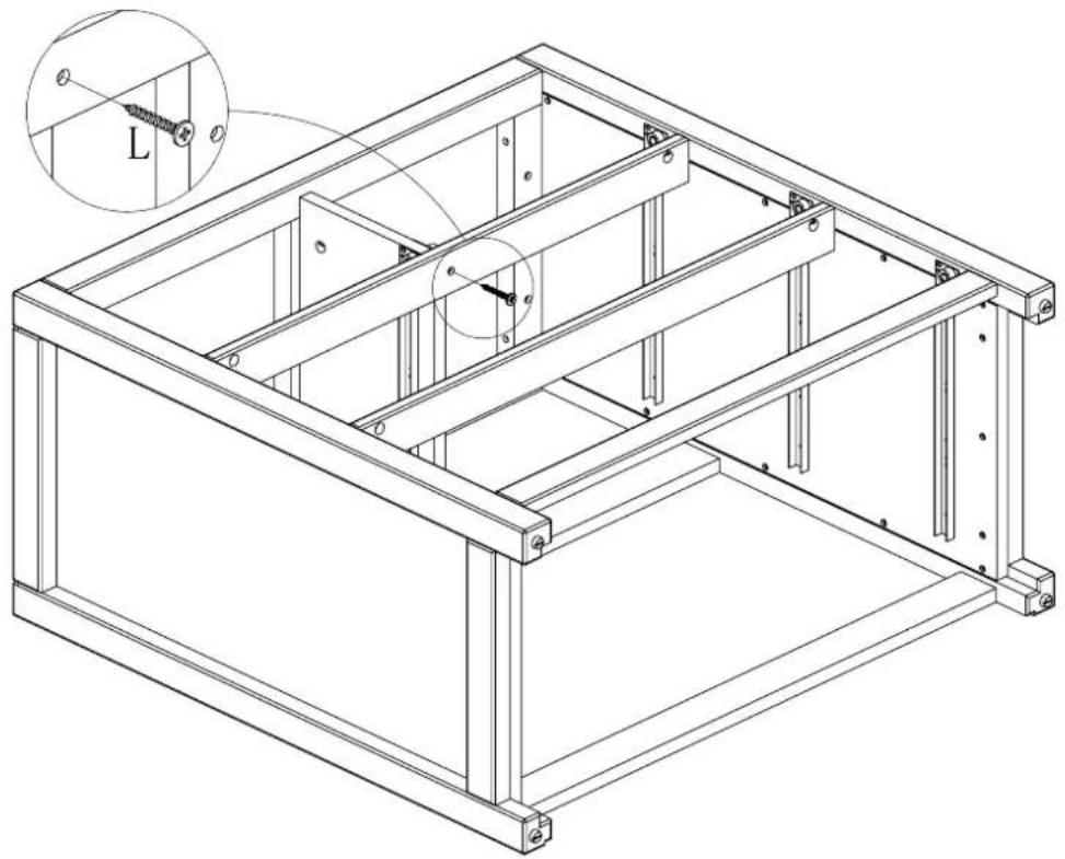 Vipack Alex - MONTAGE AANWIJZING NOTICE DE MONTAGE MONTAGE ANLEITUNG ASSEMBLY INSTRUCTIONS - 15