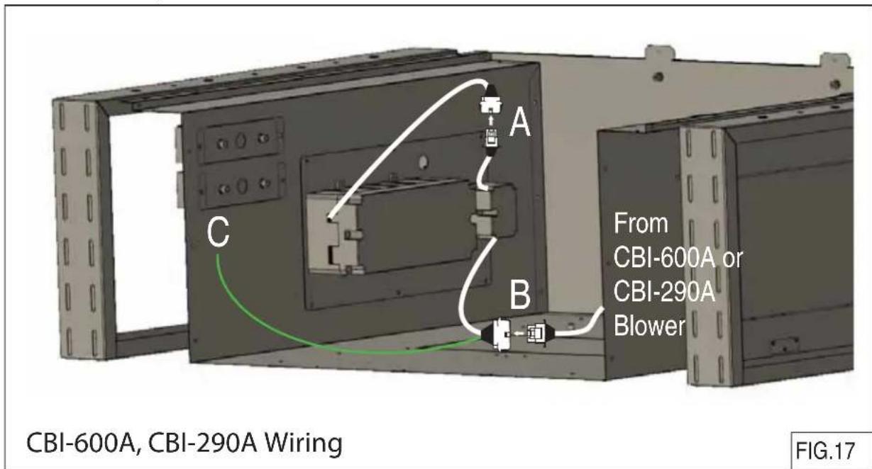 Zephyr ALUE63BSX - CONNECT THE WIRES (INTERNAL BLOWER) - 1