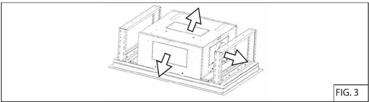 Zephyr ALUE63BSX - INSTALLATION DU CONDUIT : VENTILATEUR À DISTANCE - 3