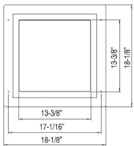 Zephyr ALUE63BSX - INSTALL THE AIR RETURN VENT (NON-DUCTED VERSION) - 3