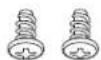 Zephyr ALUE63BSX - x 2 po (10) 3/16 x 1/2 po (2) M4 x 8 (4) - 2