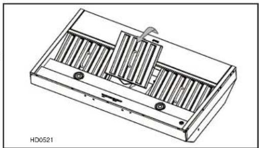 BEST CP57IQT542SB - ENLEVER LES FILTRES À CHICANE HYBRIDES - 1