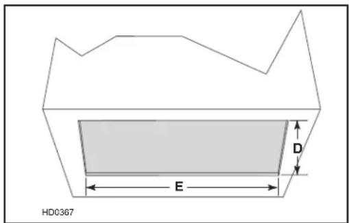 BEST CP57IQT542SB - Siga siempre todos los códigos y normas de construcción aplicables al construir una campana a medida. - 2