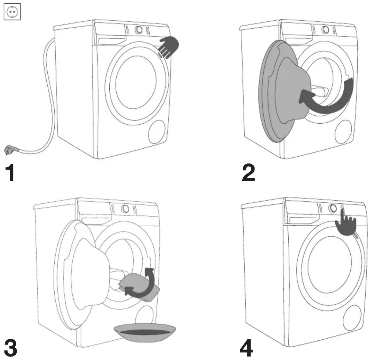 GORENJE W2A84CS - ÎNAINTE DE PRIMA UTILIZARE A APARATULUI - 1