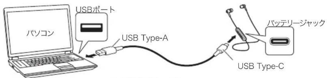 パソコン USBポート USB Type-A バッテリージャック USB Type-C