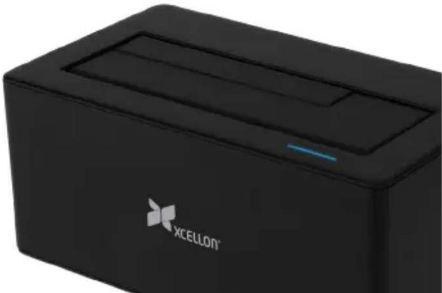 Xcellon HDD-1312 - USB 3.1 Gen 2 Dock for SATA Drives - 2