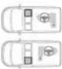 CITROEN Dispatch (2017) - Amplasarea scaunelor pentru copii fixate cu centura de siguranță - 11