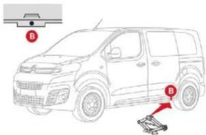 CITROEN Dispatch (2017) - Acces la roata de rezervă - 3