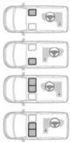 CITROEN Dispatch (2017) - Amplasarea scaunelor ISOFIX pentru copii - 3