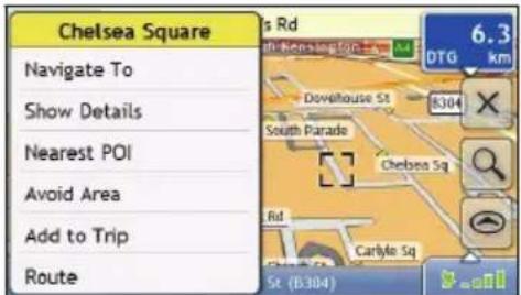 Chelsea Square Navigate To Show Details Nearest POI Avoid Area Add to Trip Route s Rd Dovehouse St SOUTH PARADE Chelsea Sq Carlyle Sq St (B:304) 6.3 DTG km