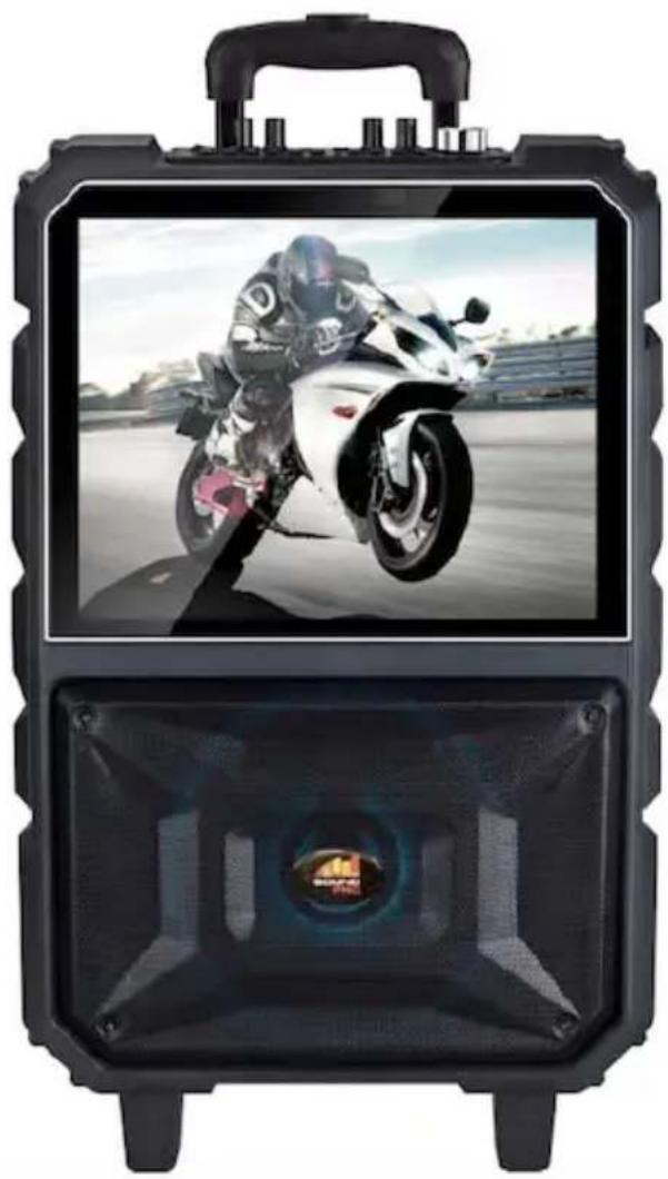 Naxa NDS-9001 - Bocina Portátil con Pantalla de Video Táctil de 35.56 cm (14") y Android™ - 1