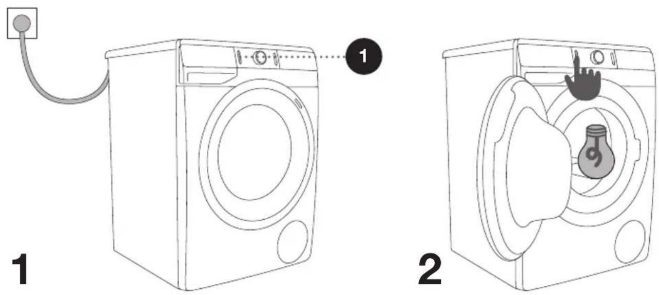 GORENJE WA963PS - PASUL 2: PREGĂTIREA PROCESULUI DE SPĂLARE - 2