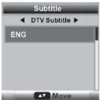 Subtitle DTV Subtitle ENG Move