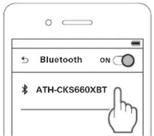 Bluetooth ON ATH-CKS660XBT