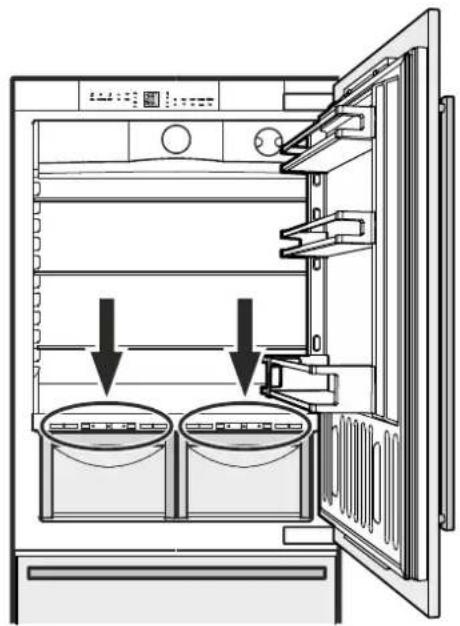 LIEBHERR SBS 95E3 - Compartimentul BioFresh - 1