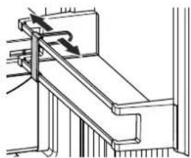 LIEBHERR SBS 95E3 - Mutarea suprafețelor de depo- zitare din ușă - 2