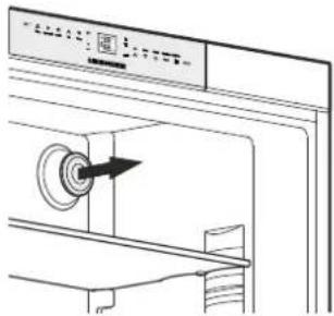 LIEBHERR SBS 96E3 - Introducerea filtrului de apă - 1